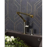 Смеситель OMOIKIRI TARA-LG-GM латунь/светлое золото/вороненая сталь 4994396